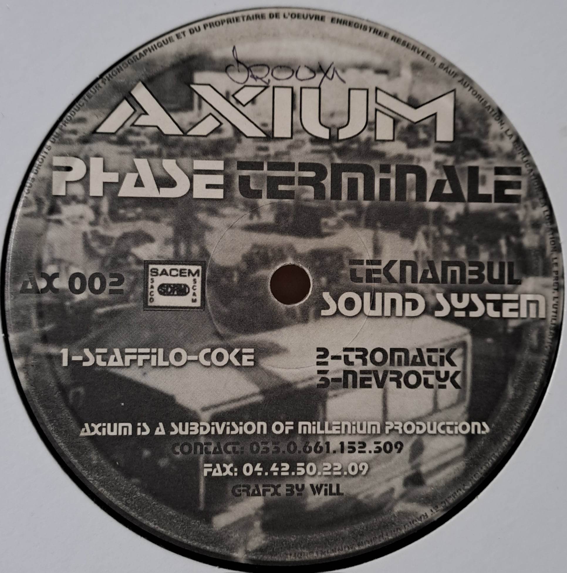 1) Axium 02 - vinyle freetekno