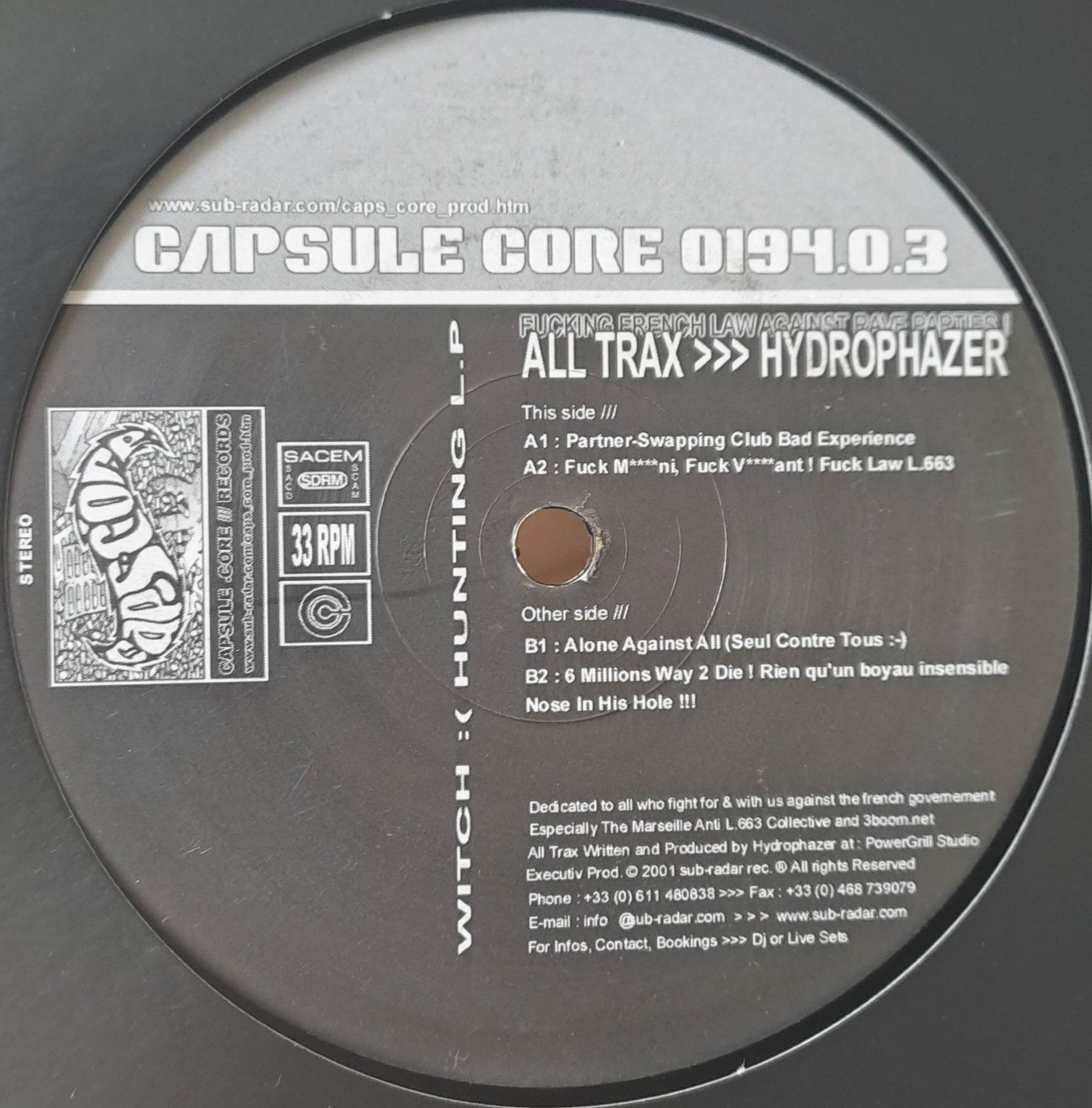 1) Capsule Core 03 - vinyle hardcore