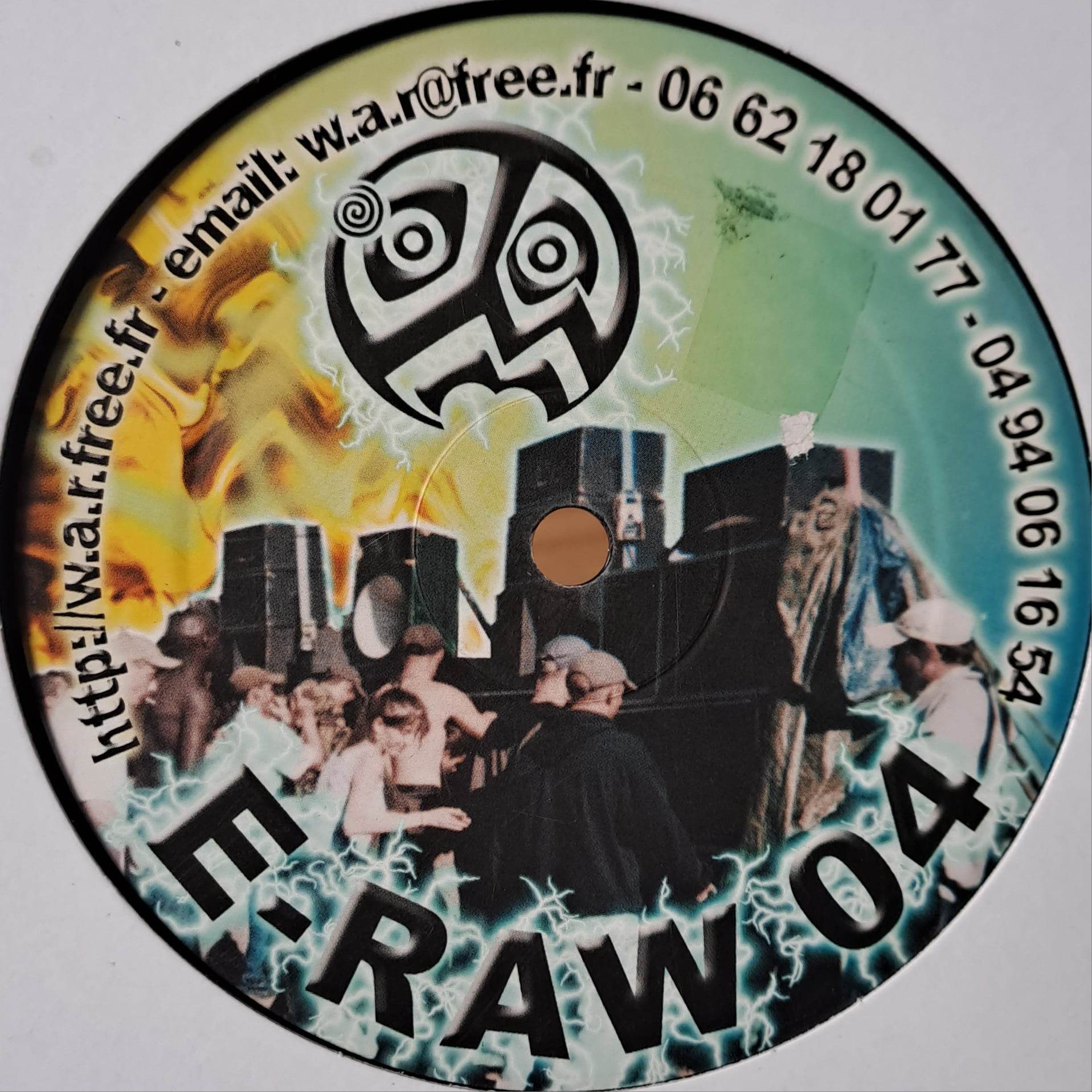 E-RAW 04 - vinyle freetekno