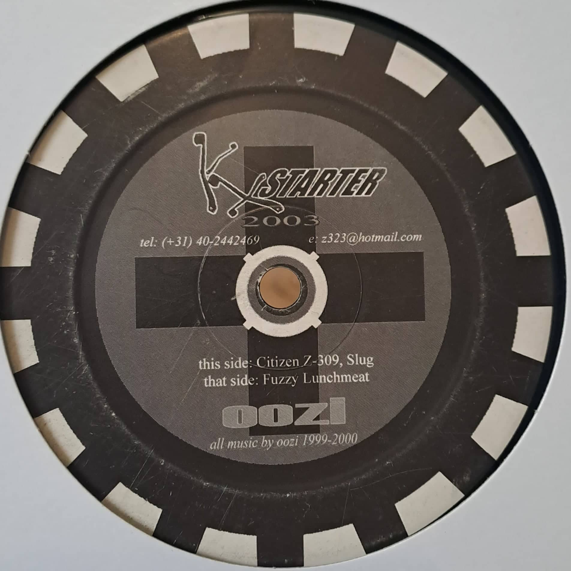 1) KXstarter 2003 - vinyle freetekno