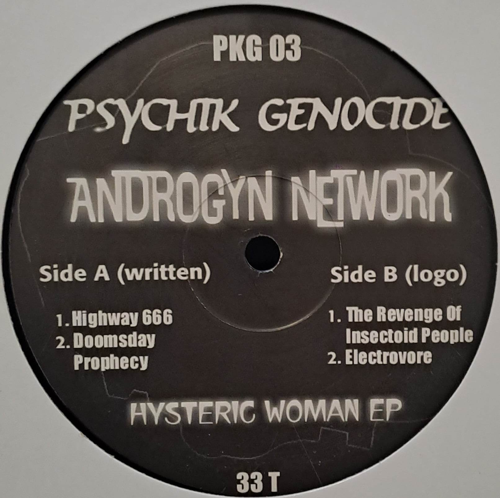 1) Psychik Genocide 03 - vinyle hardcore