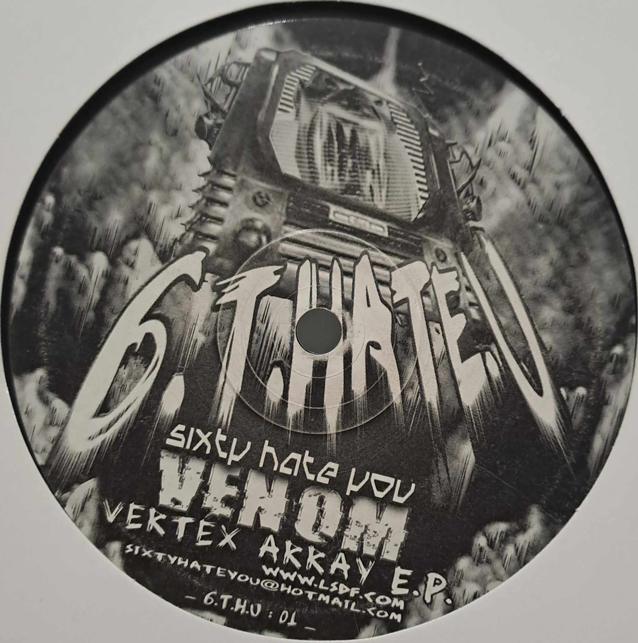 6.T.Hate.U 01 - vinyle hardcore