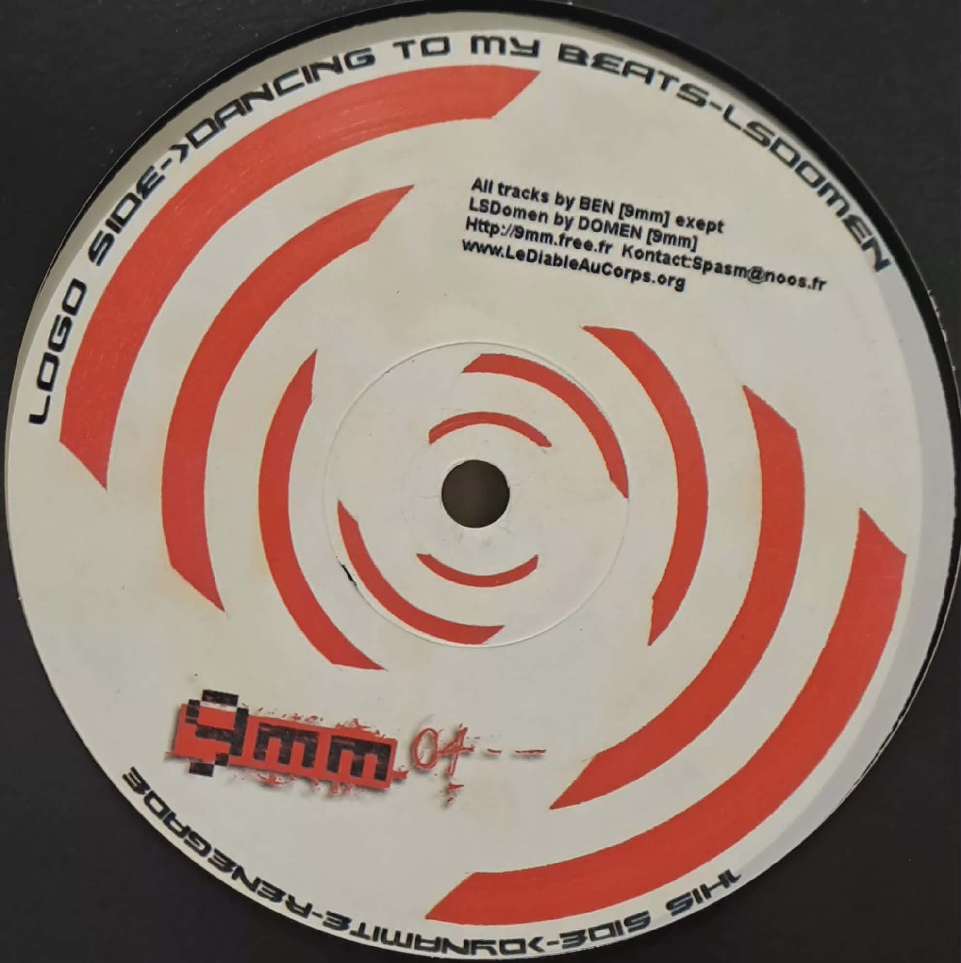 9mm 04 - vinyle freetekno