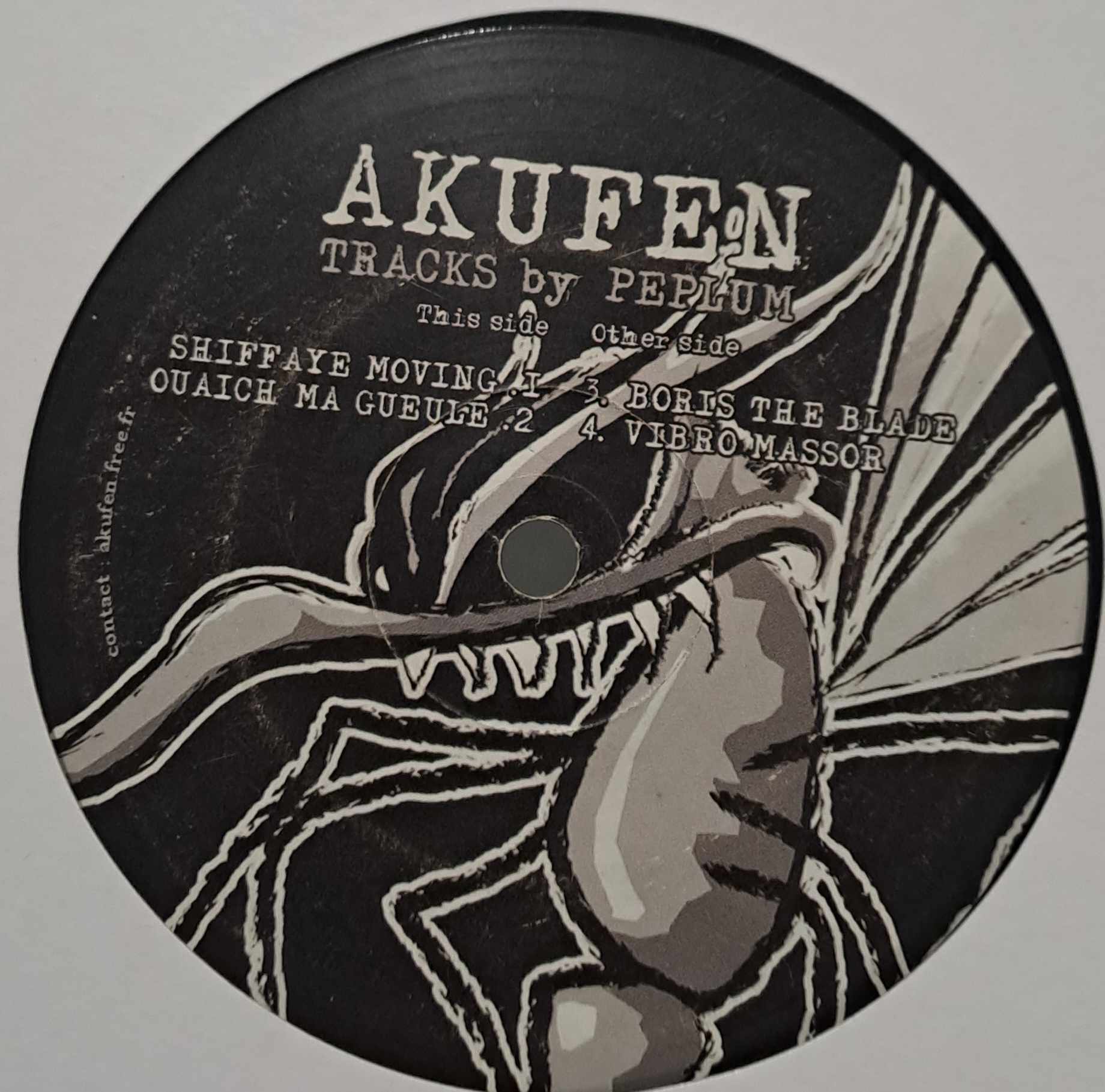 Akufen - vinyle freetekno