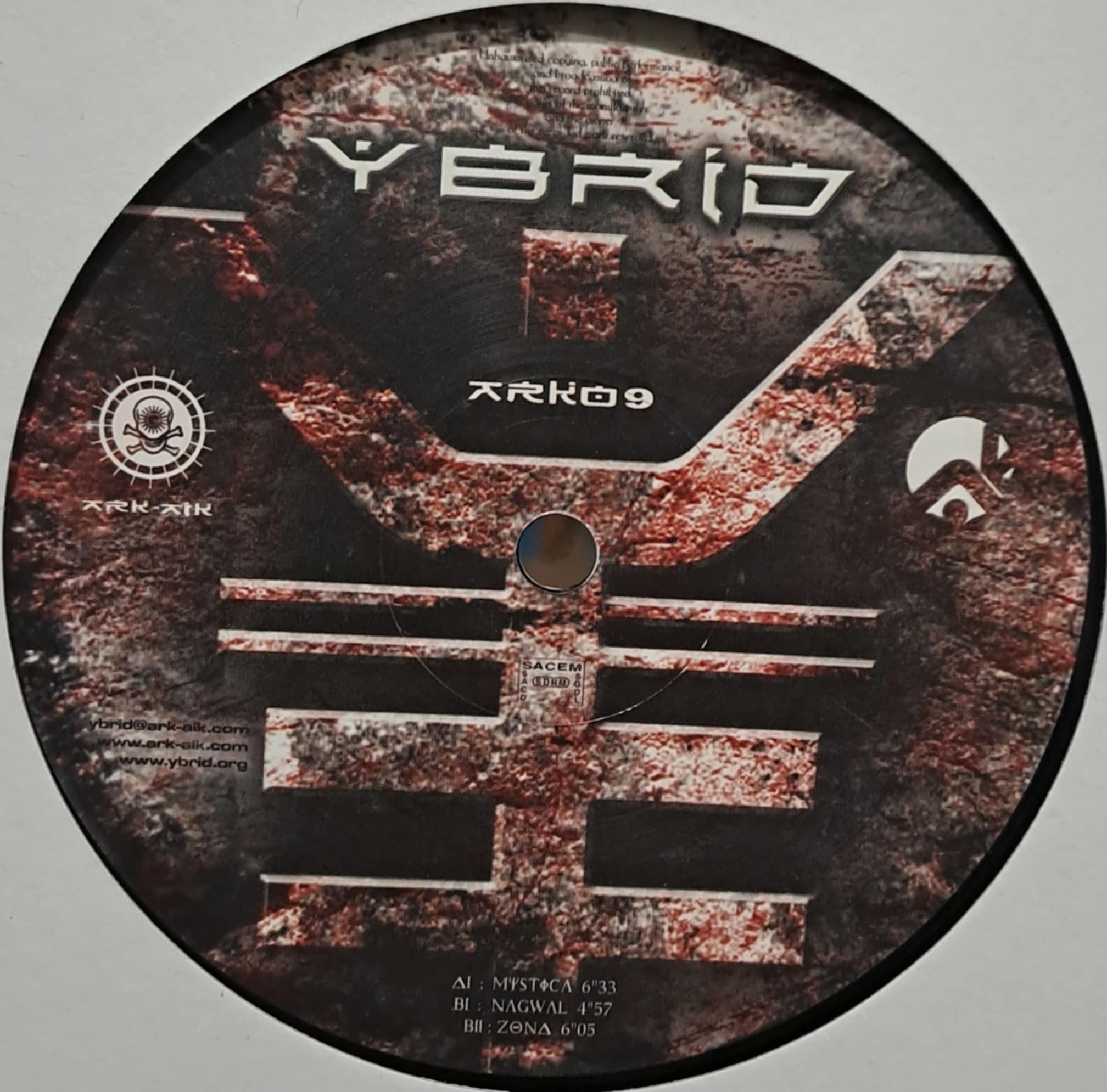 Ark-Aïk 009 - vinyle hardcore