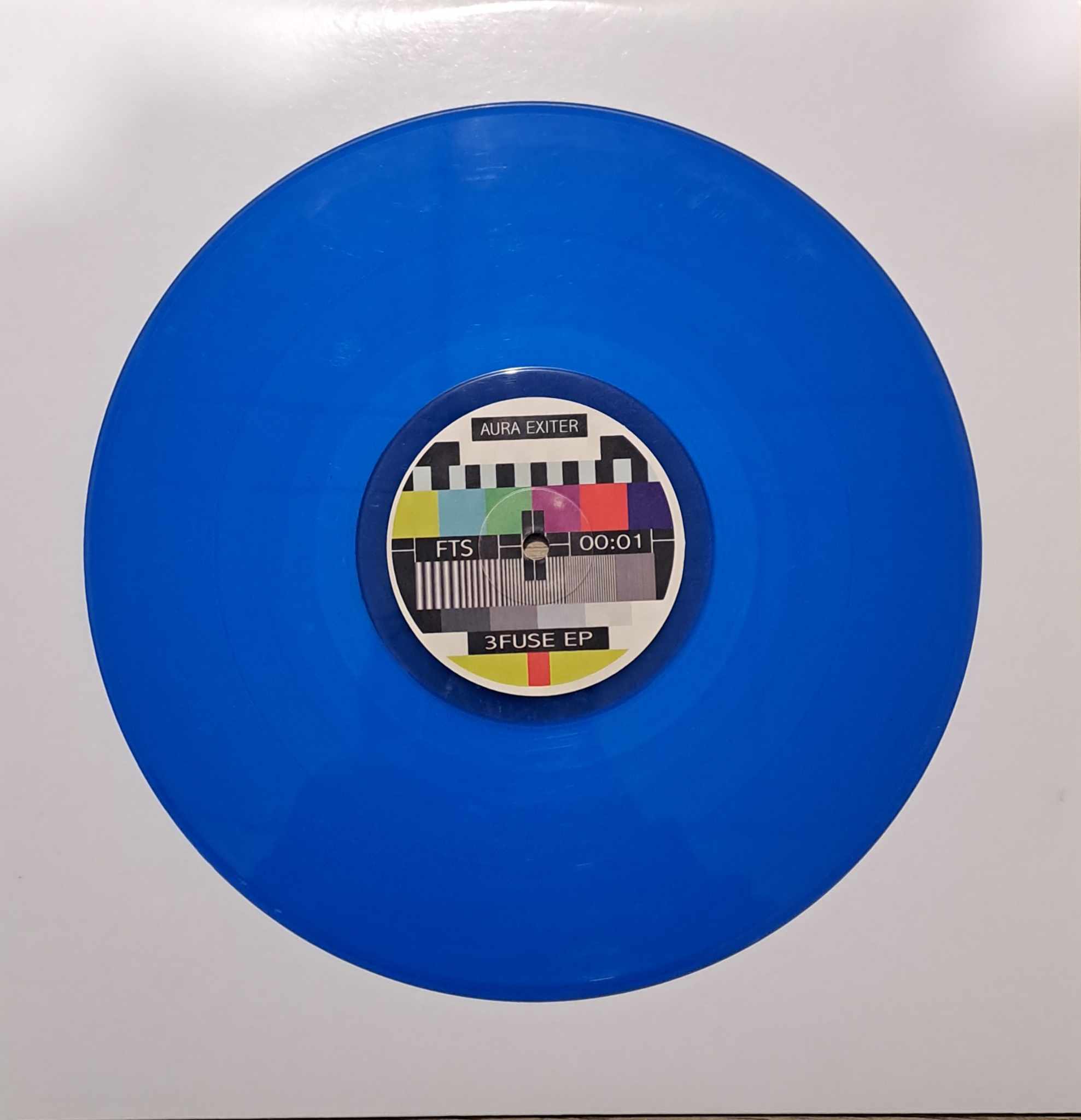FT Sound 00:01 (bleu) - vinyle freetekno