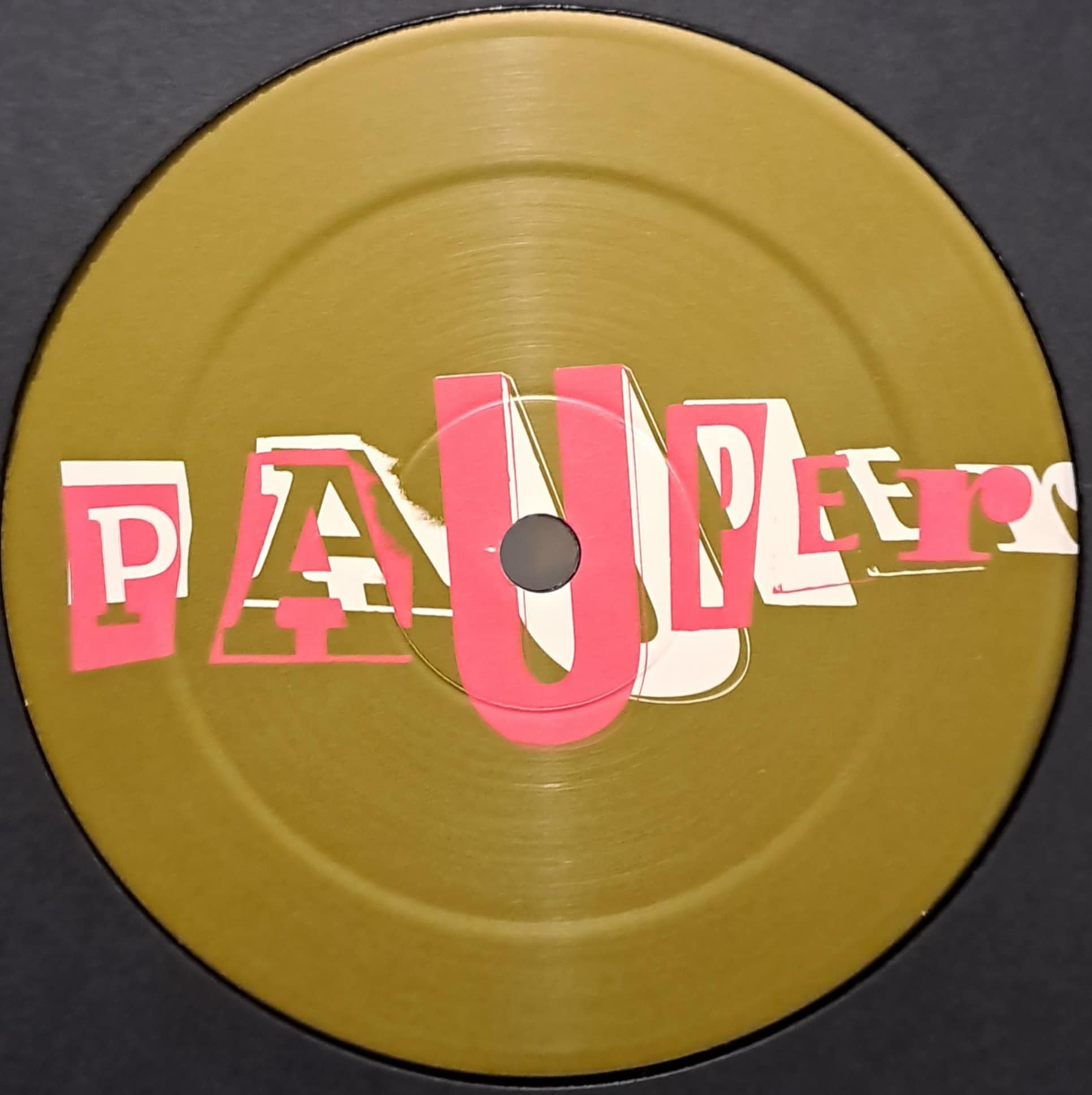 Pauper 01 RP (toute dernière copie en stock) - vinyle acid