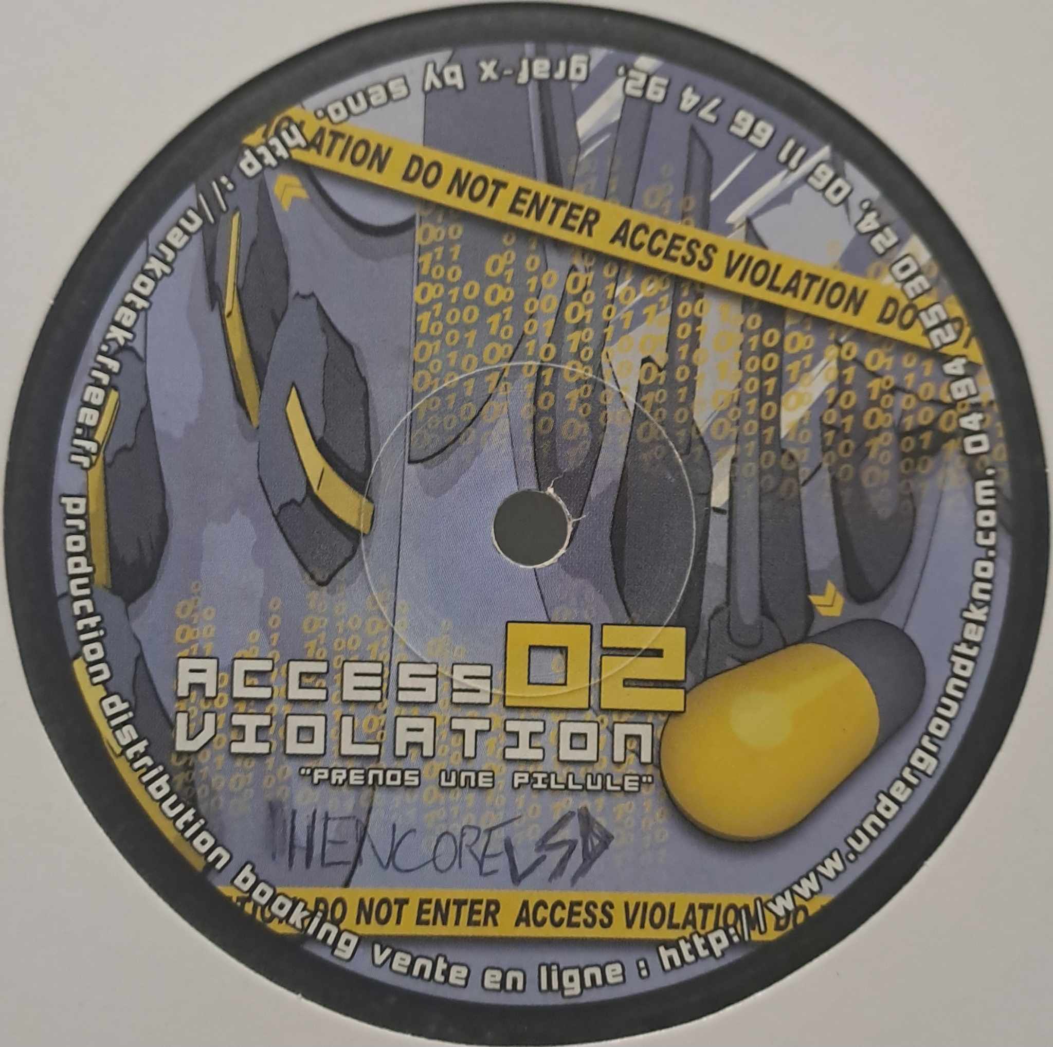 Access Violation 02 - vinyle freetekno