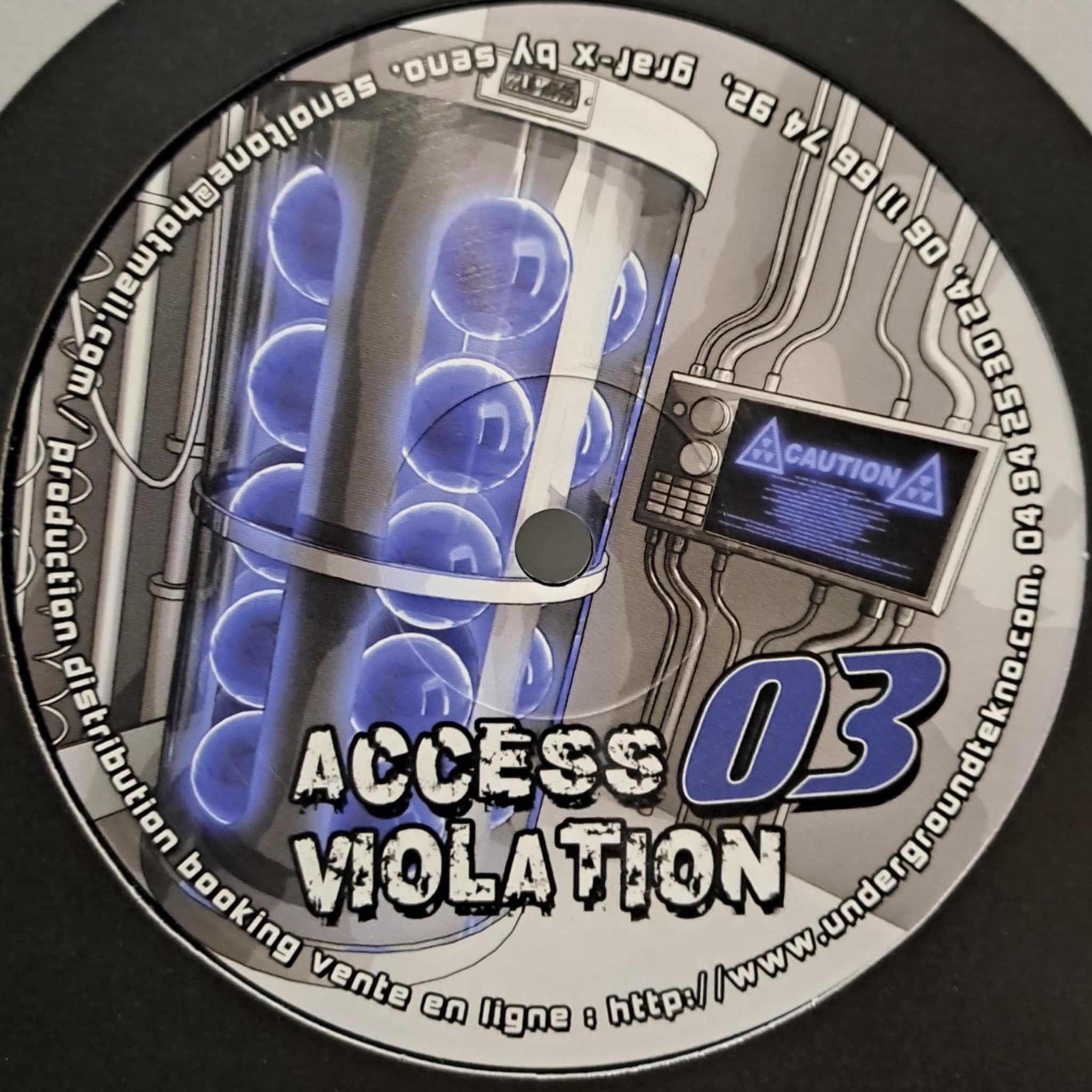 Access Violation 03 RP - vinyle freetekno