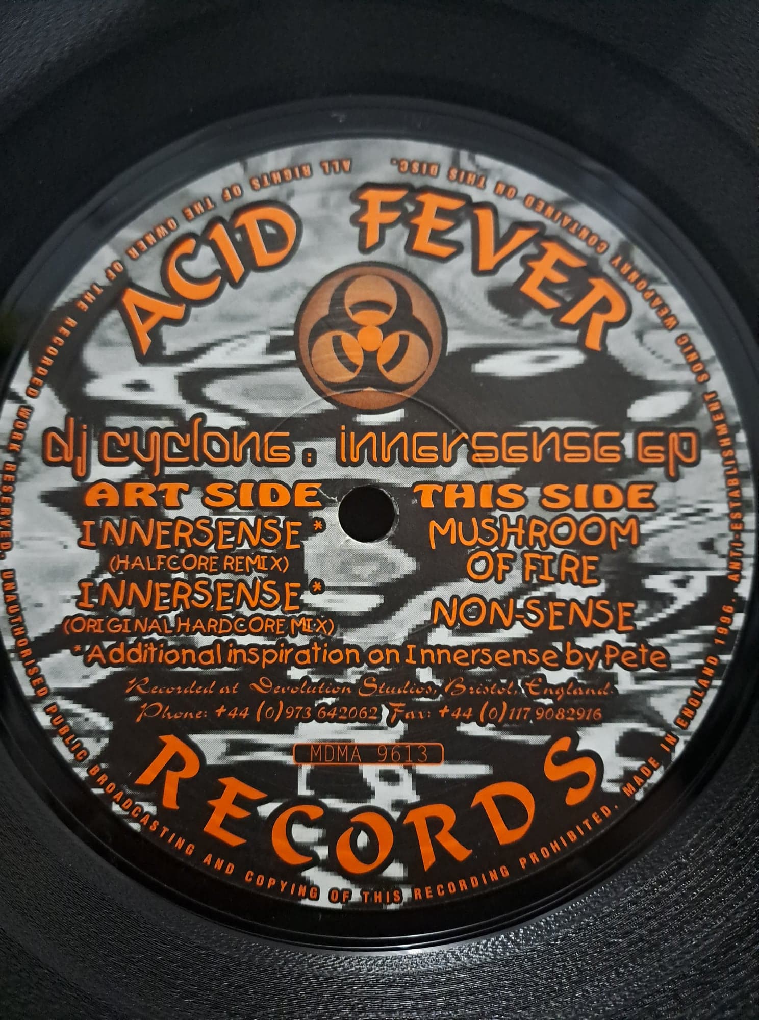 Acid Fever 9613 - vinyle acid