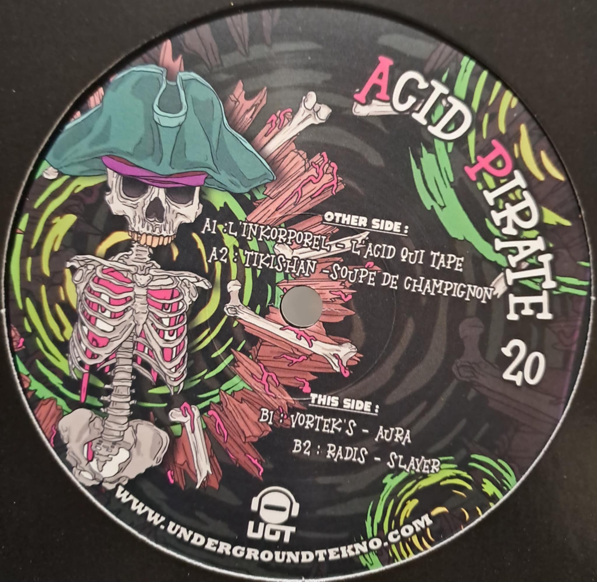 Acid Pirate 20 - vinyle acid