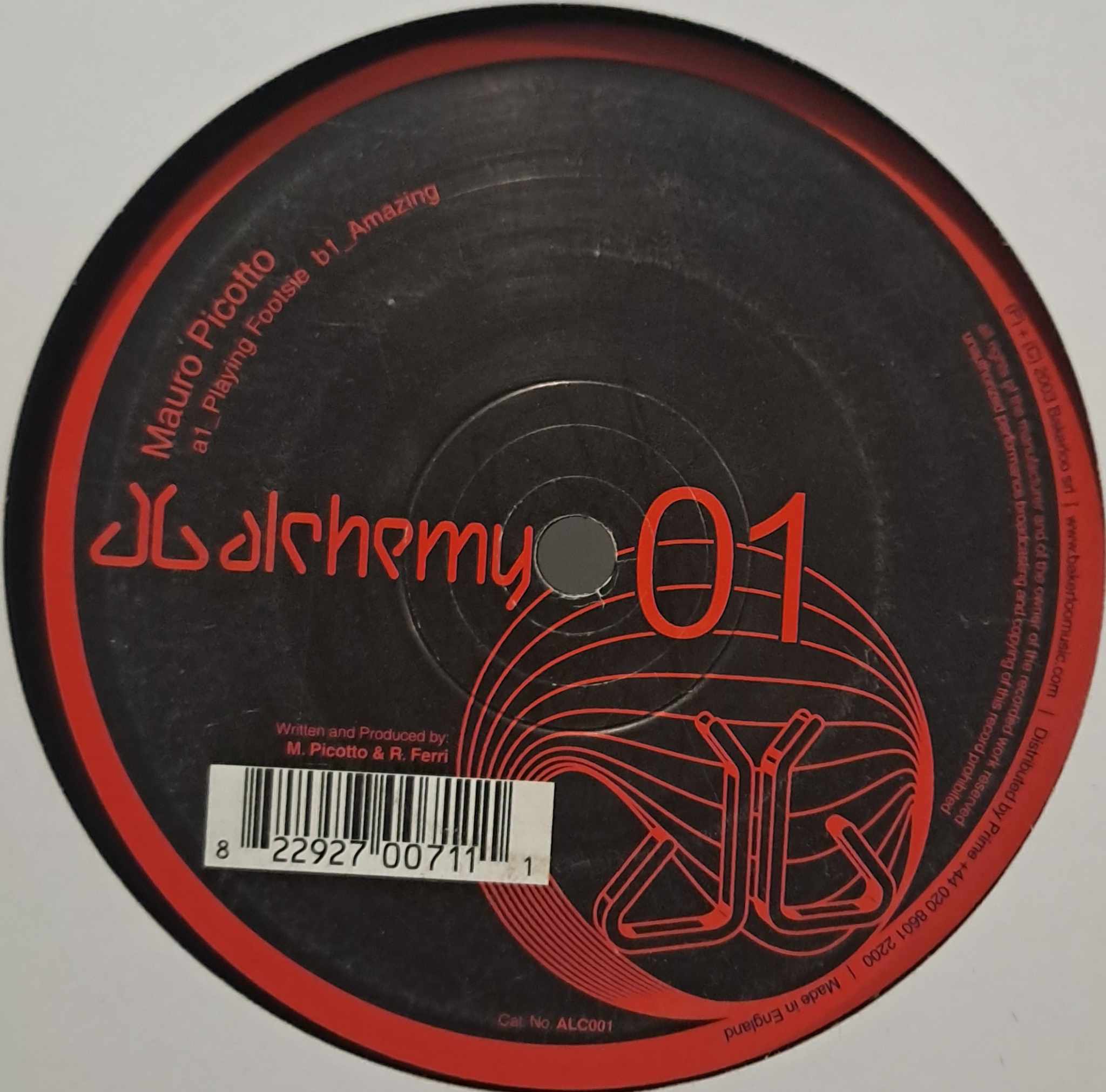 Alchemy 01 - vinyle techno