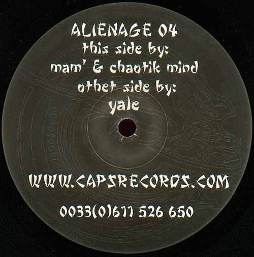Alienage 004 - vinyle freetekno
