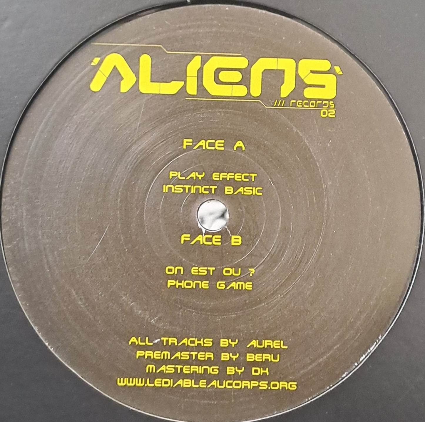 Aliens 002 - vinyle hardcore