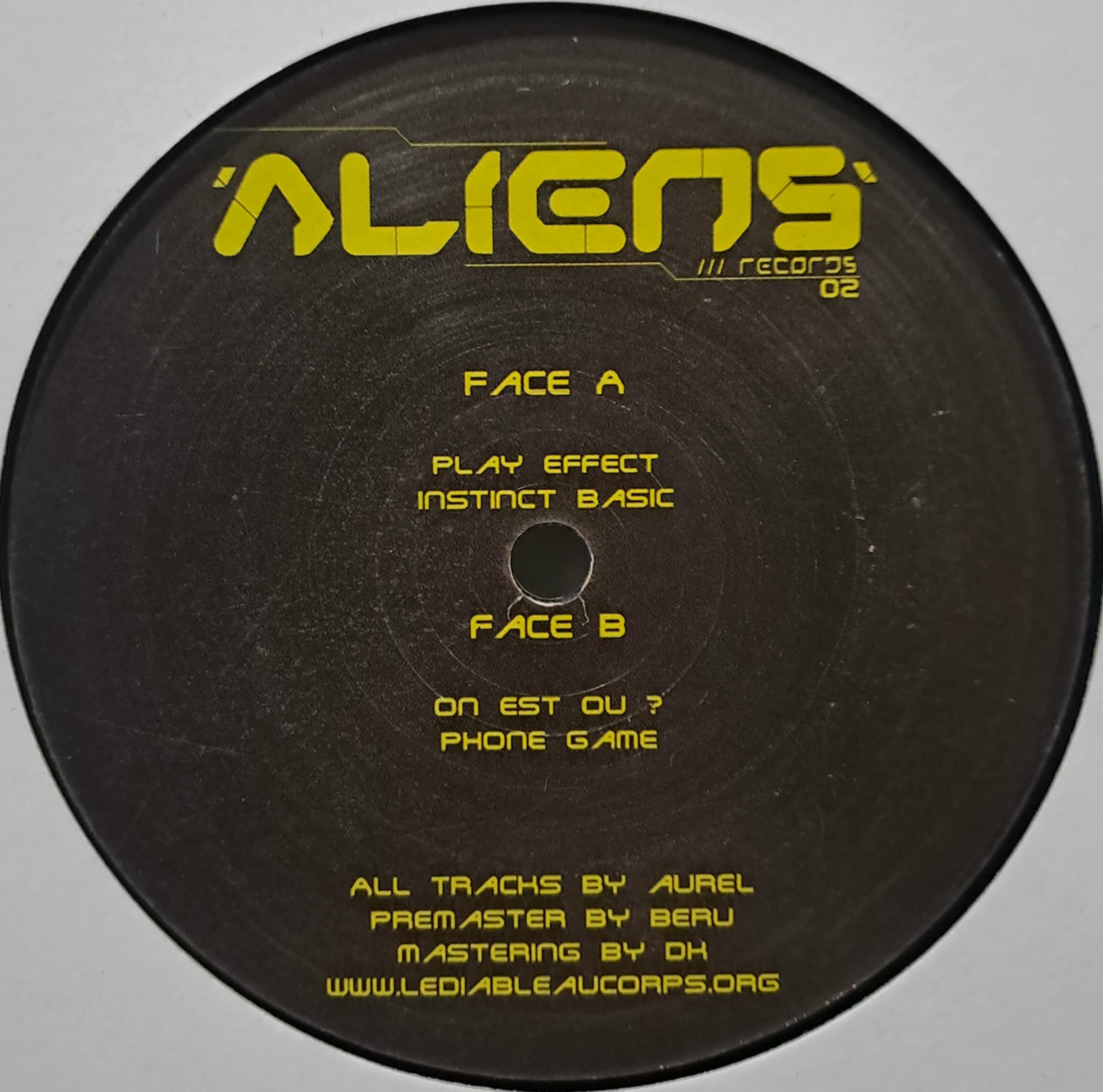 Aliens 02 - vinyle hardcore