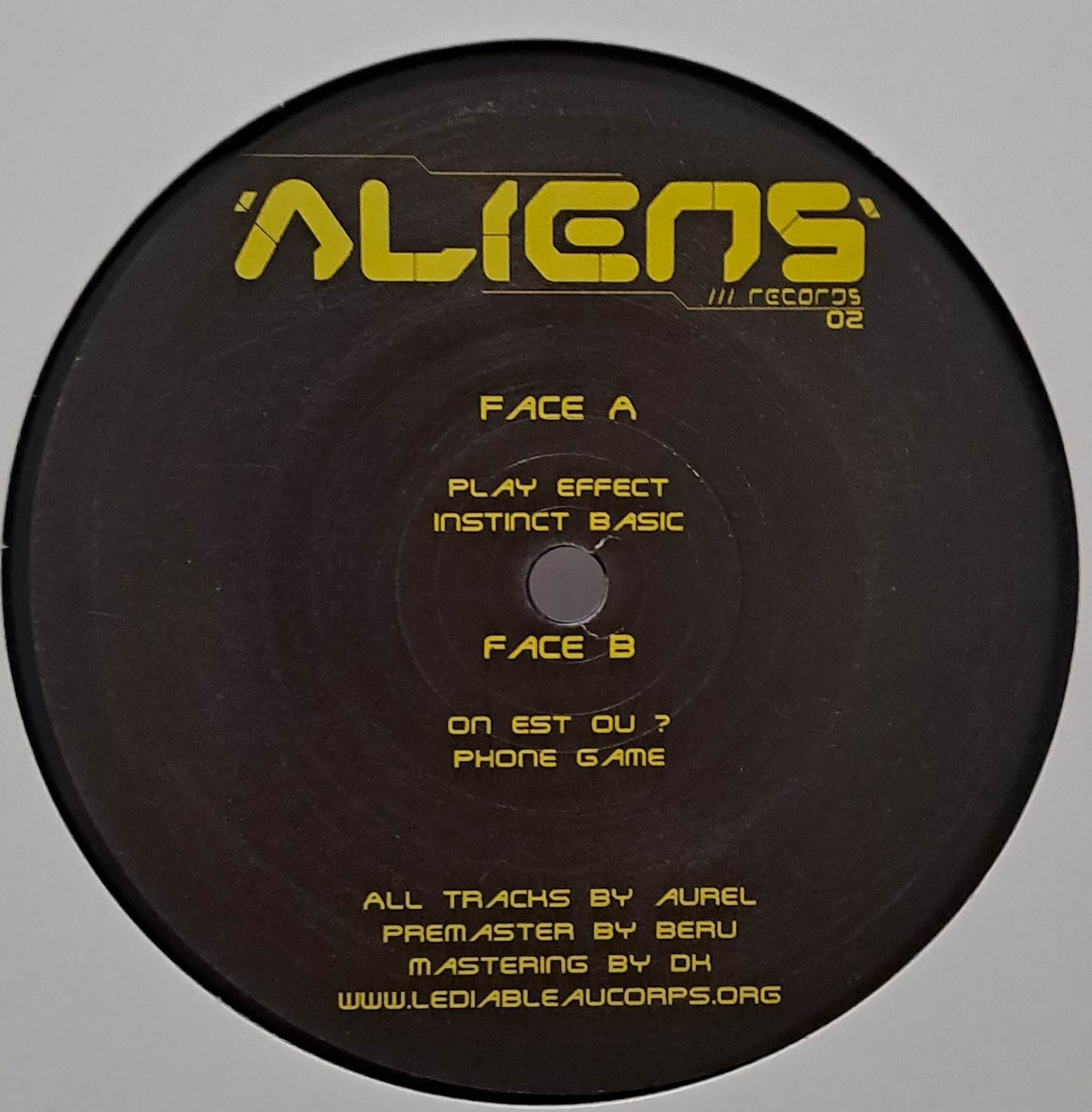 Aliens 02 - vinyle hardcore