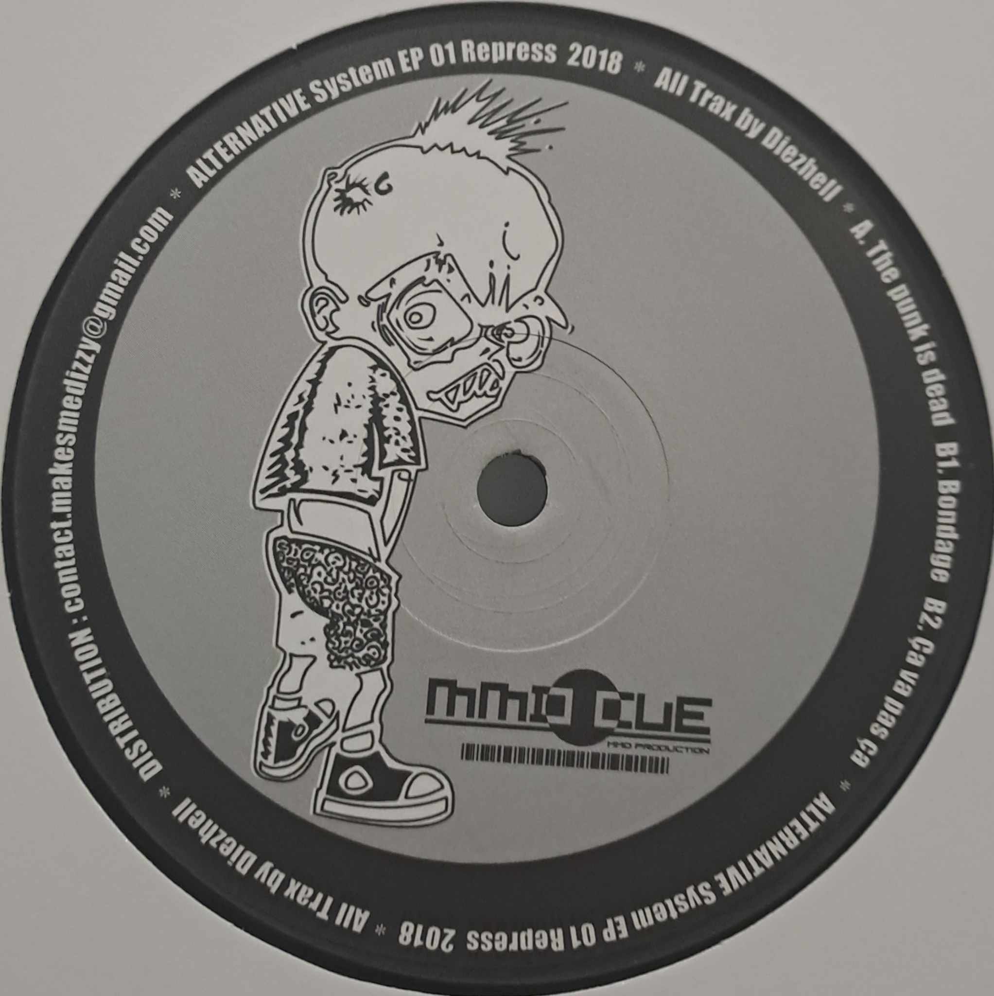 Alternative System 01 - vinyle freetekno