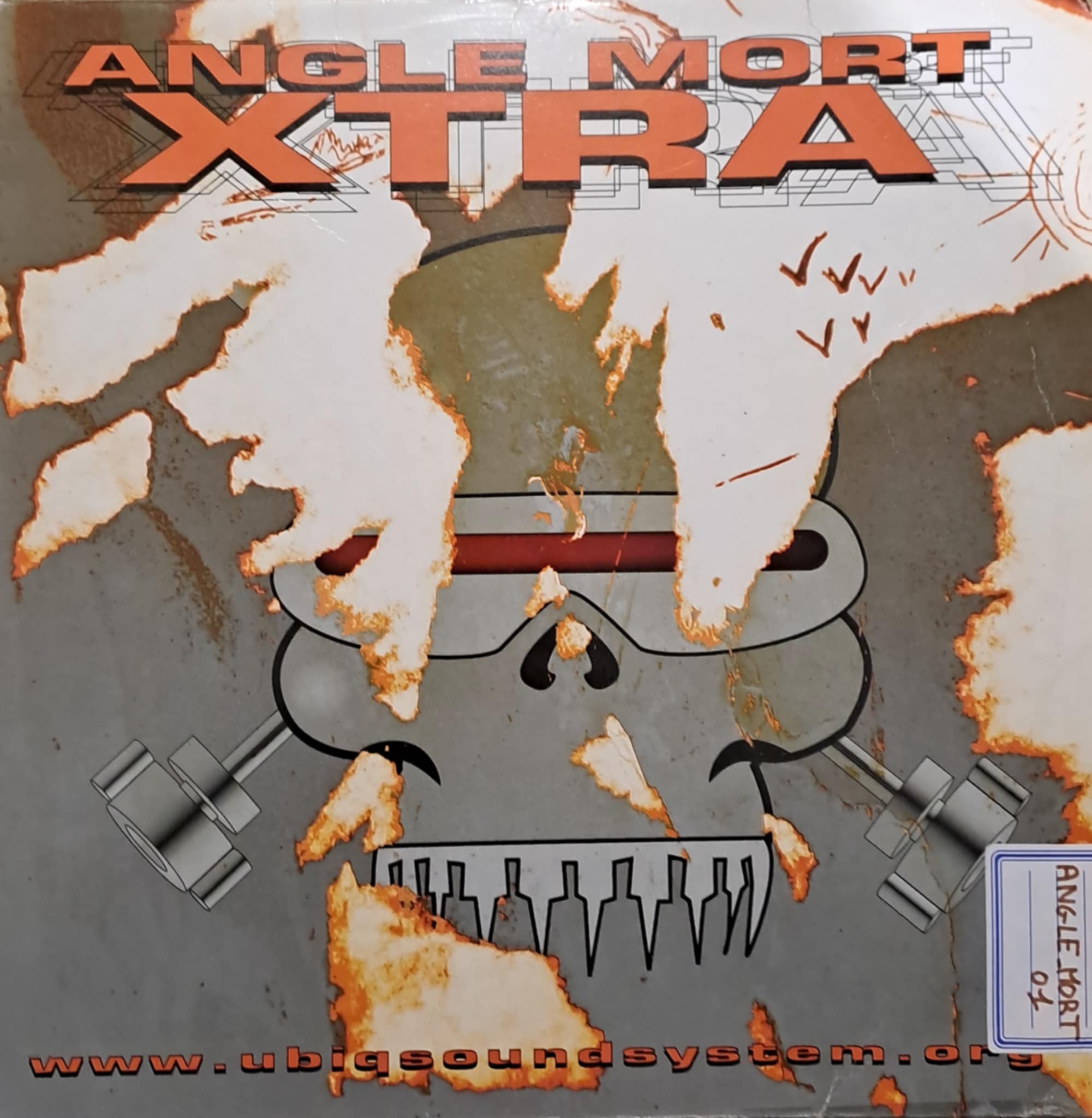 Angle Mort Xtra (seulement le disque A/B) - vinyle freetekno