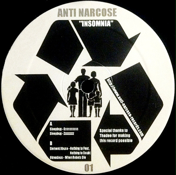Anti Narcose 01 - vinyle hardcore
