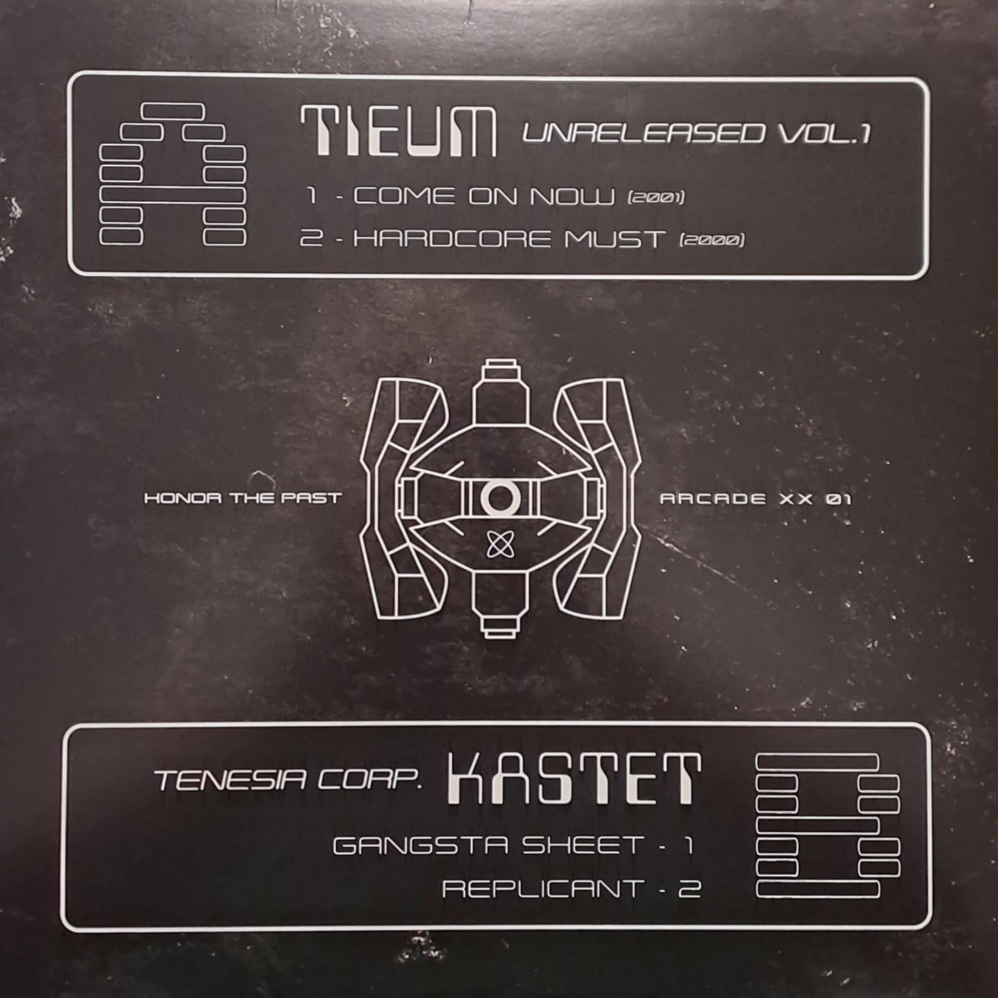 Arcade XX 01 (dernières copies en stock) - vinyle gabber