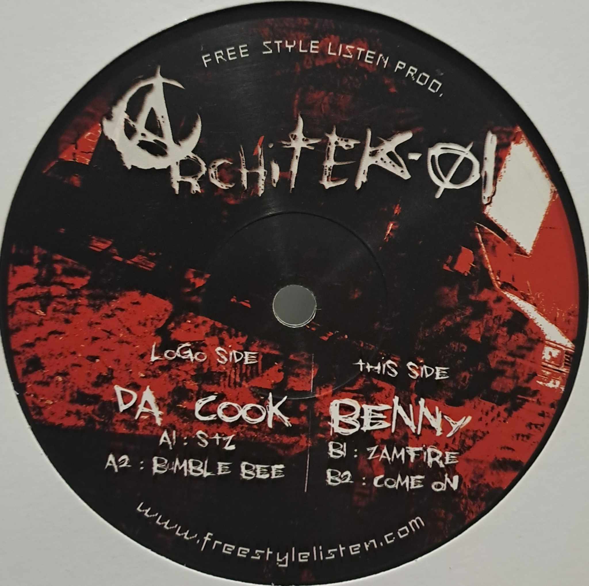 Architek 01 - vinyle freetekno