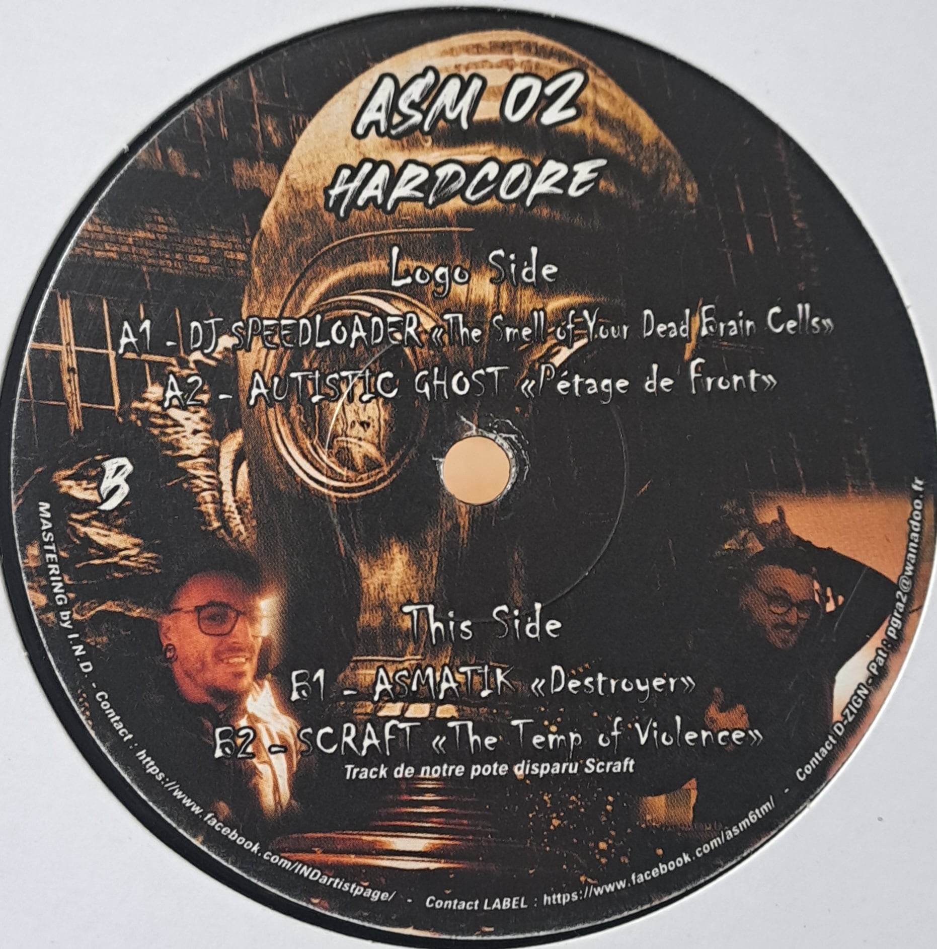 ASM 002 - vinyle hardcore