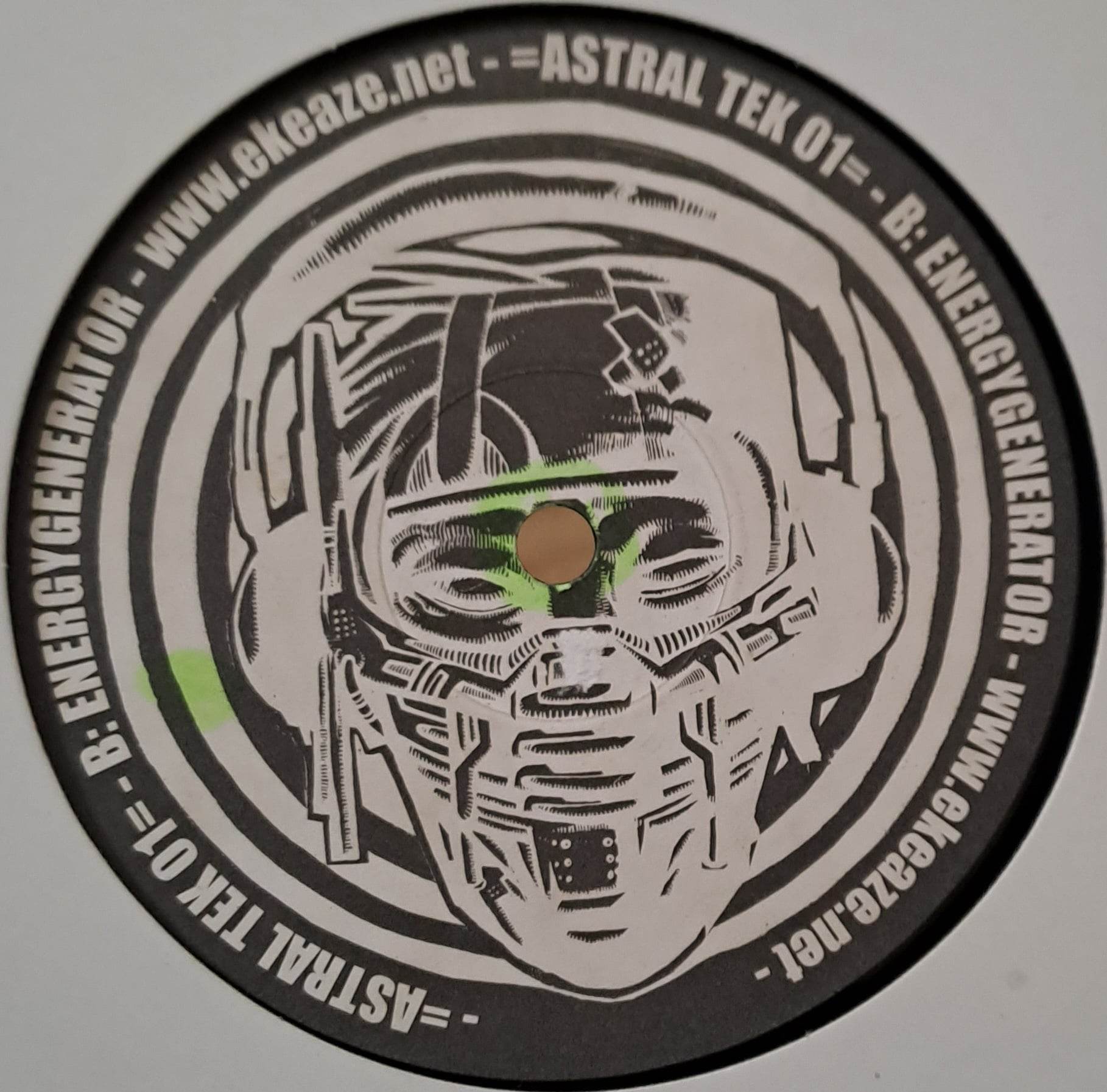 Astral Tek 001 - vinyle freetekno