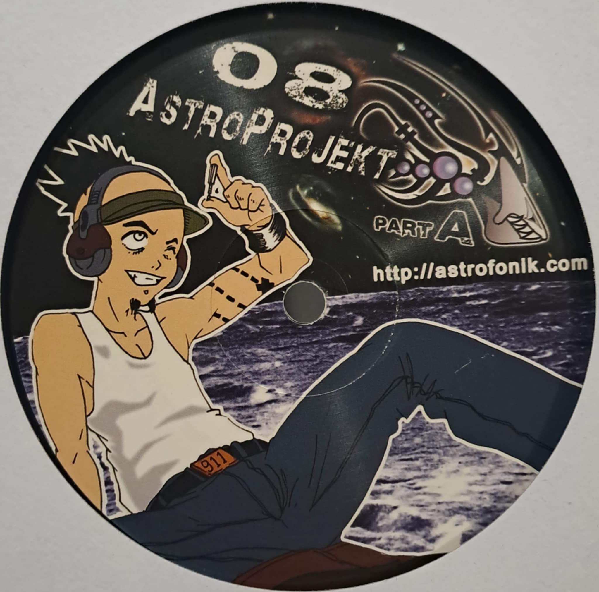 Astroprojekt 08 - vinyle freetekno