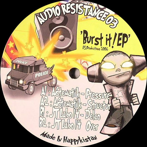 Audio Resistance 003 - vinyle freetekno
