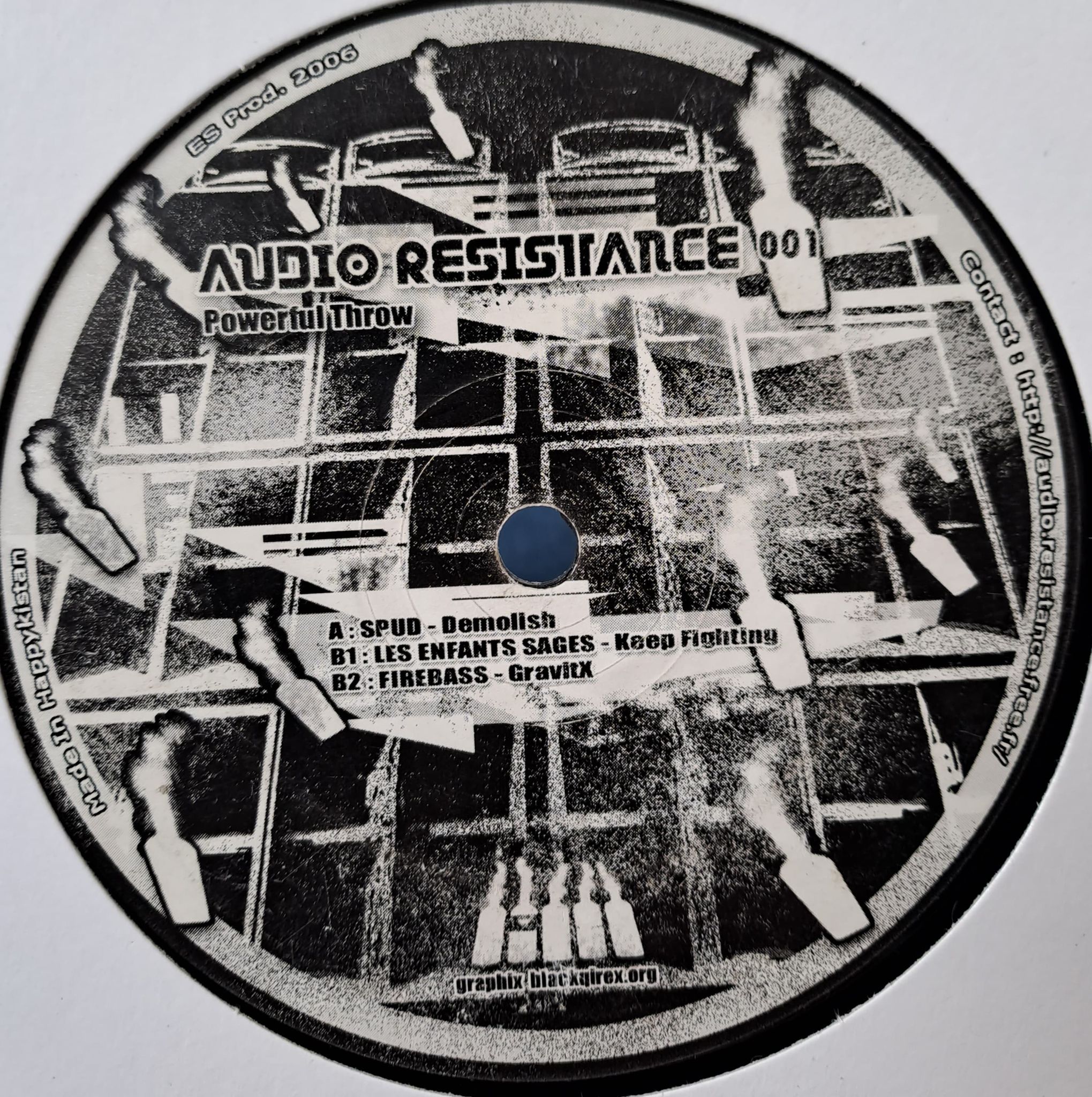 Audio Resistance 01 - vinyle freetekno