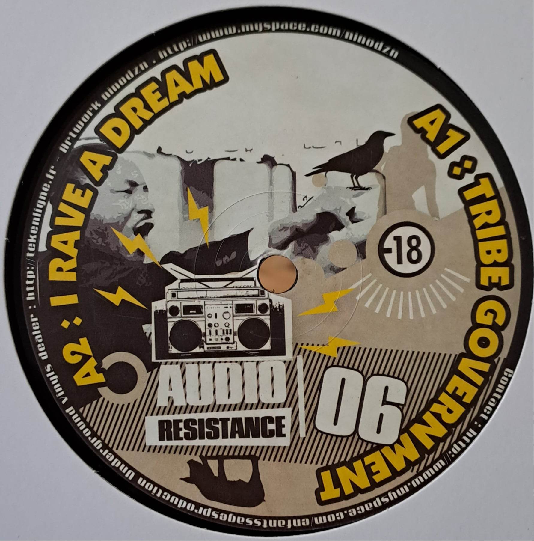 Audio Resistance 06 - vinyle freetekno