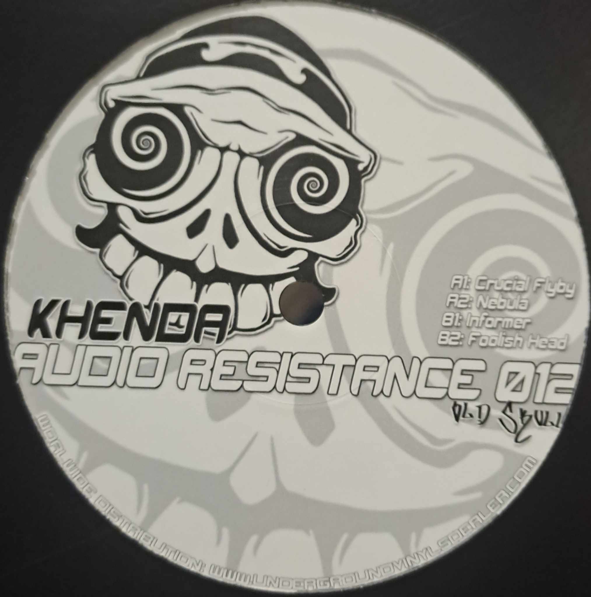 Audio Resistance 12 - vinyle freetekno