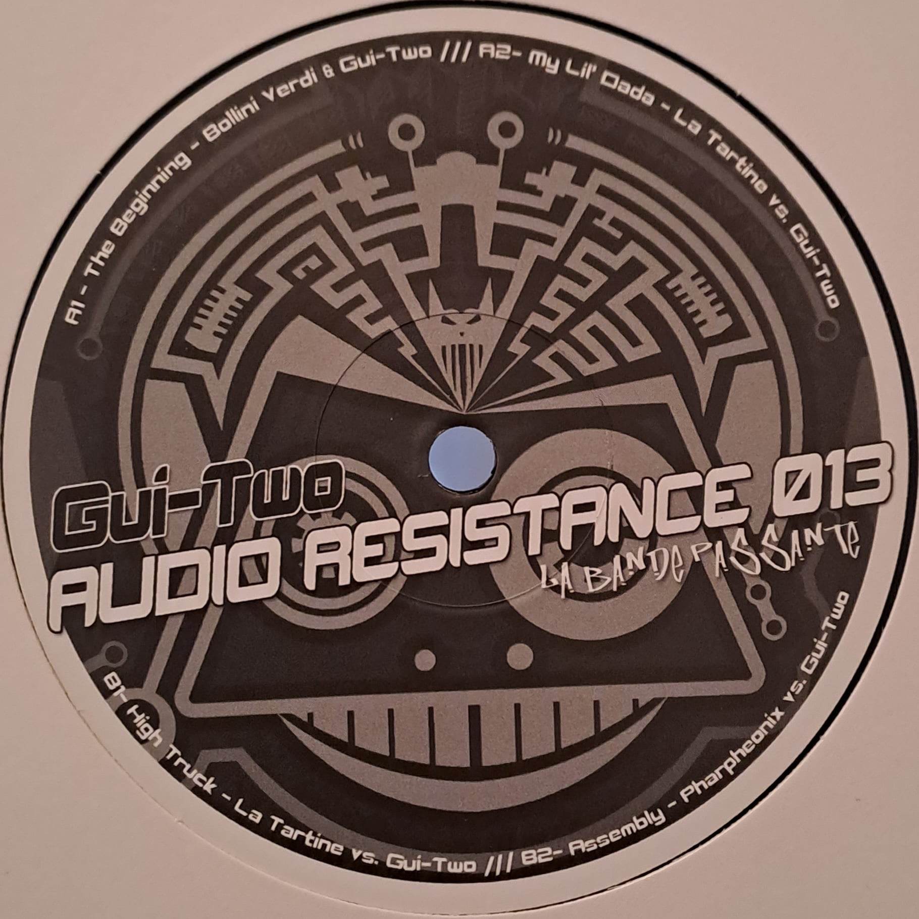 Audio Resistance 13 - vinyle freetekno
