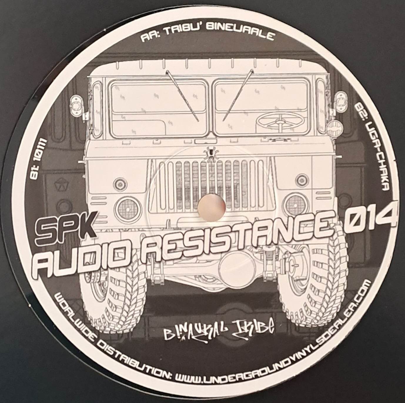 Audio Resistance 14 - vinyle freetekno