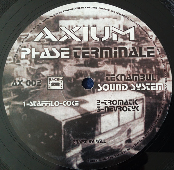 Axium 002 - vinyle freetekno