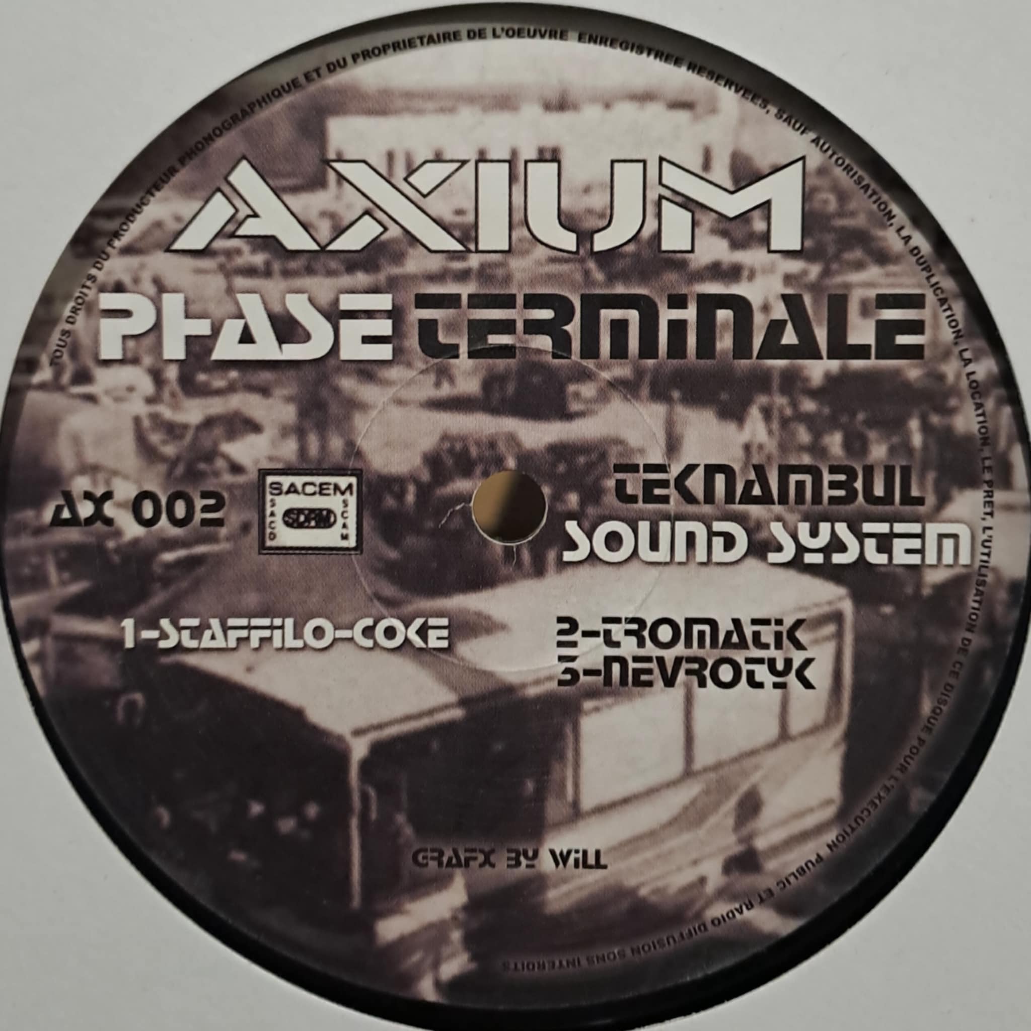 Axium 02 RP - vinyle freetekno