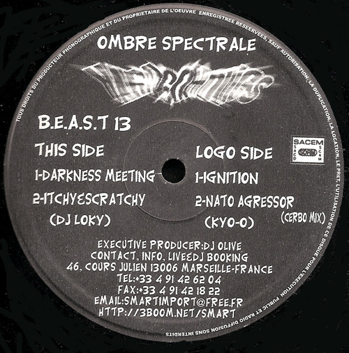 B.E.A.S.T 13 - vinyle hardcore
