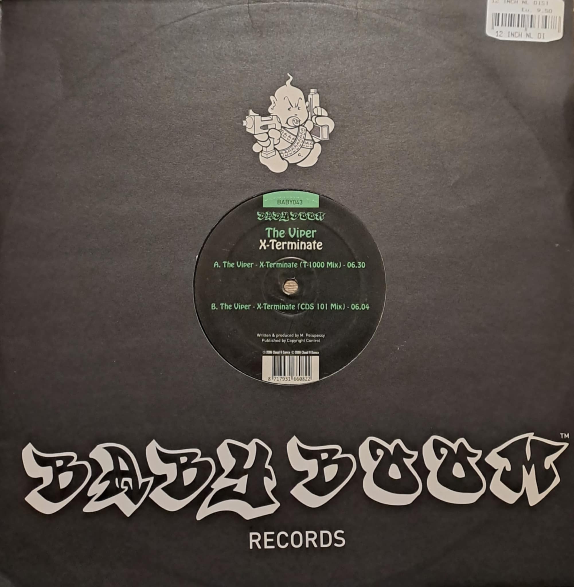 Babyboom Records 043 - vinyle gabber