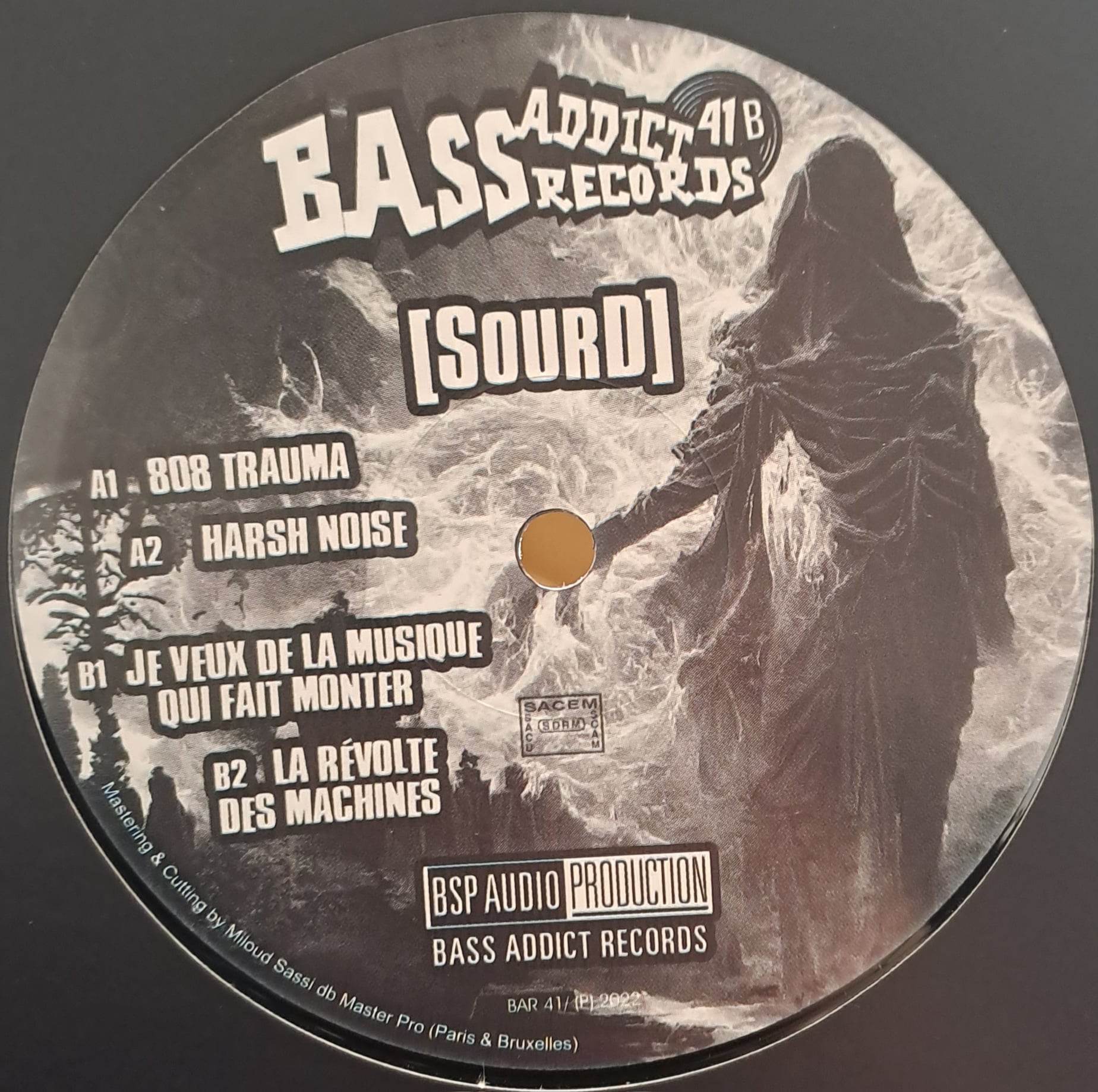 Bass Addict 41 (dernières copies en stock) - vinyle acid