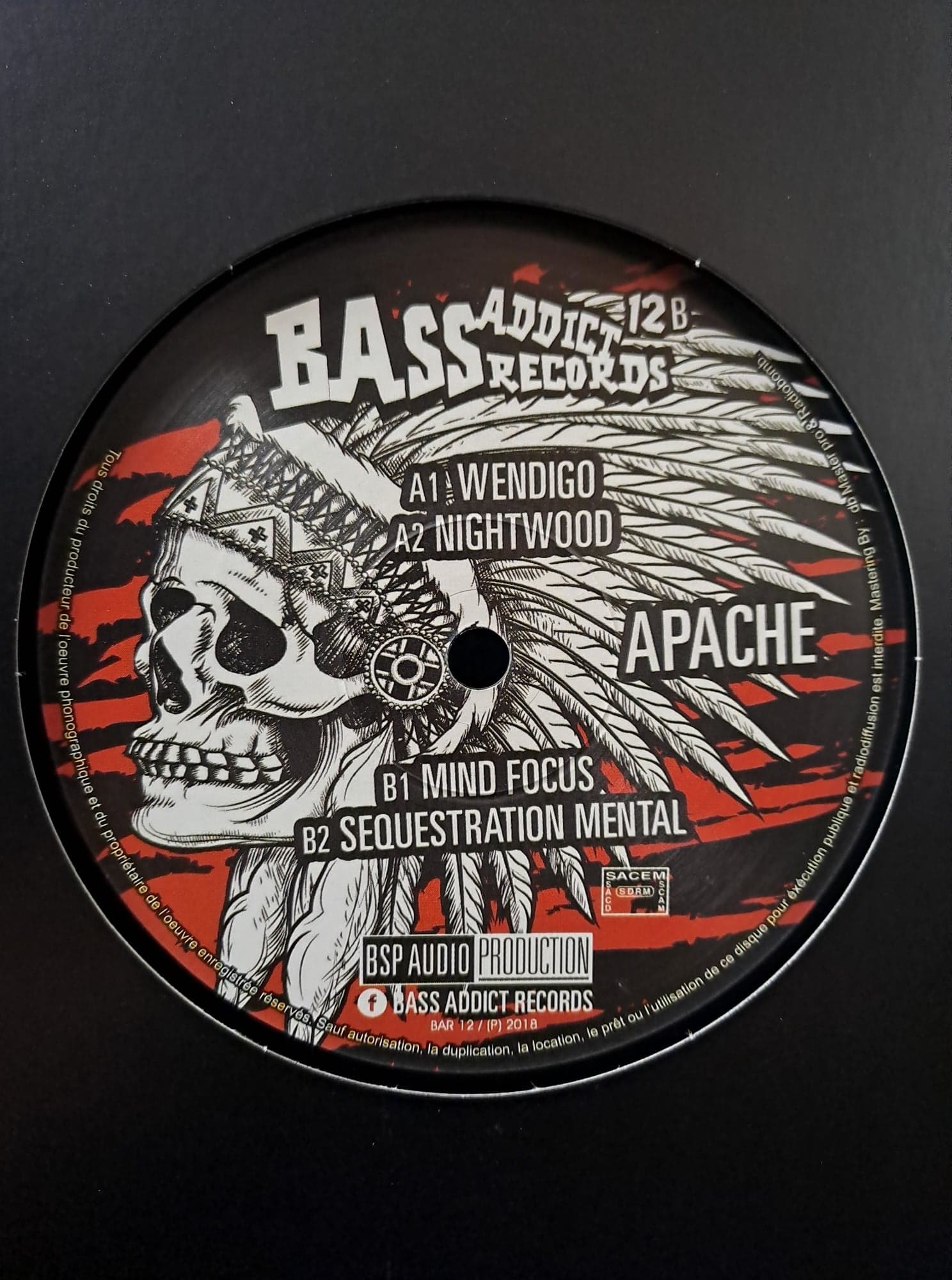 Bass Addict 12 - vinyle acid