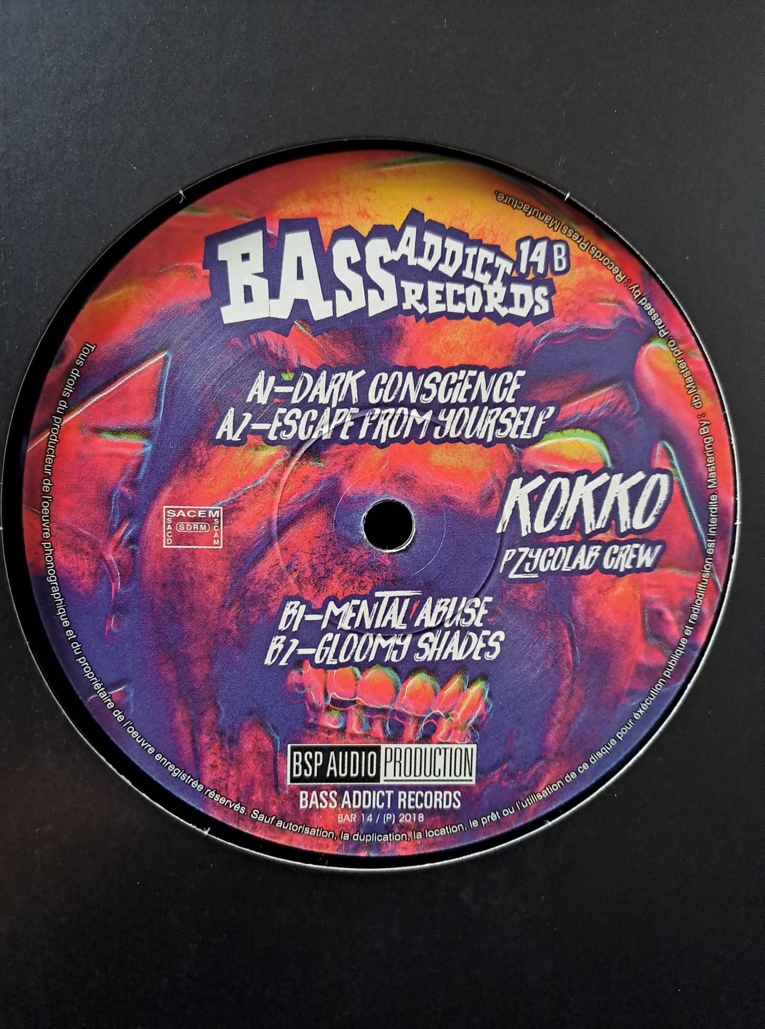 Bass Addict 14 - vinyle acidcore