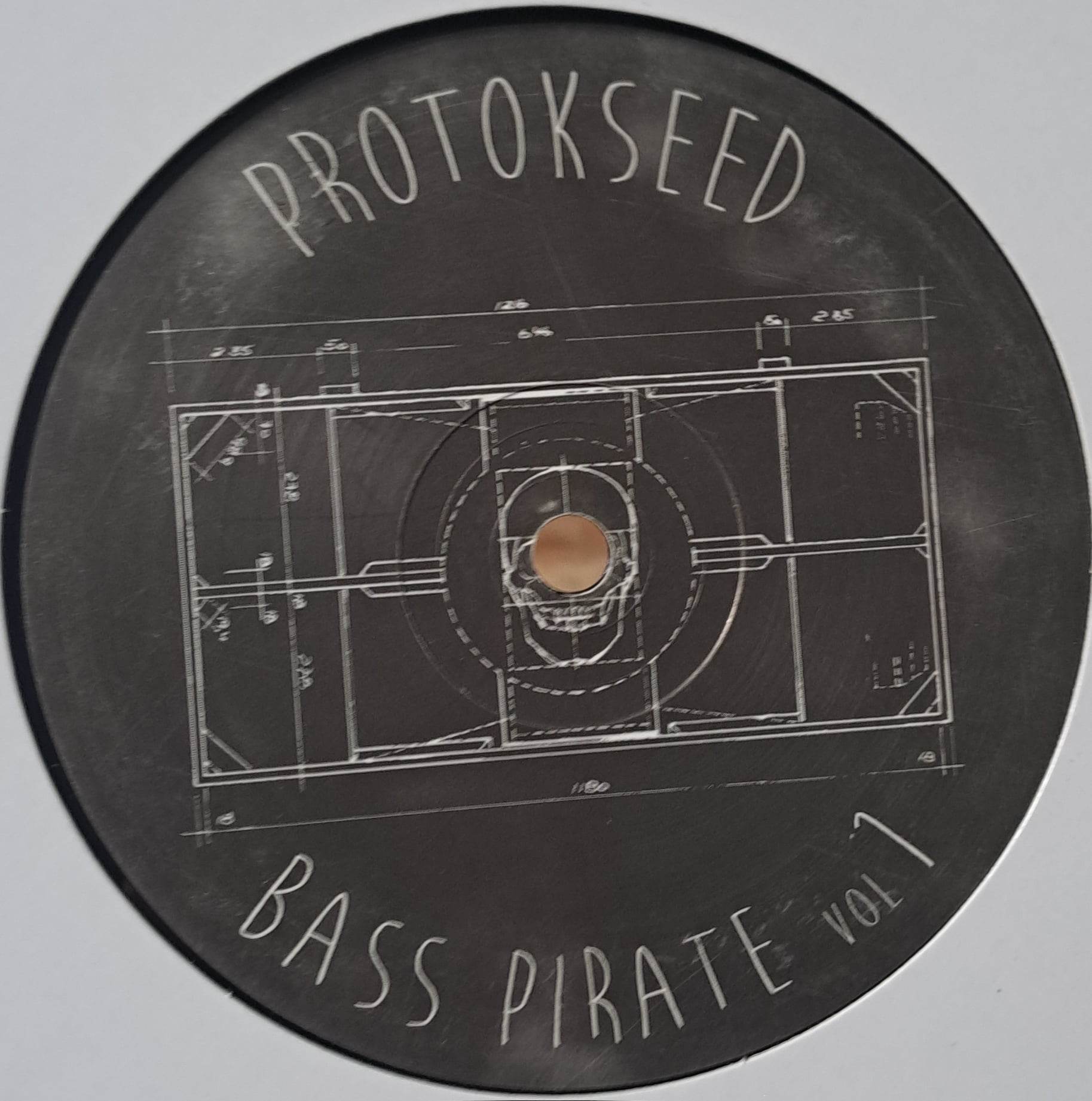 Bass Pirate vol. 01 - vinyle hard techno