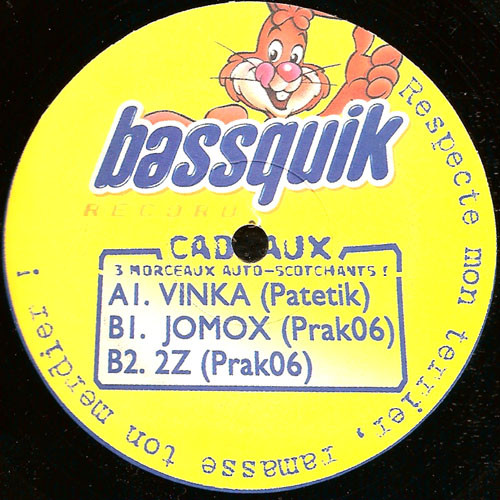 Bassquik 001 - vinyle freetekno