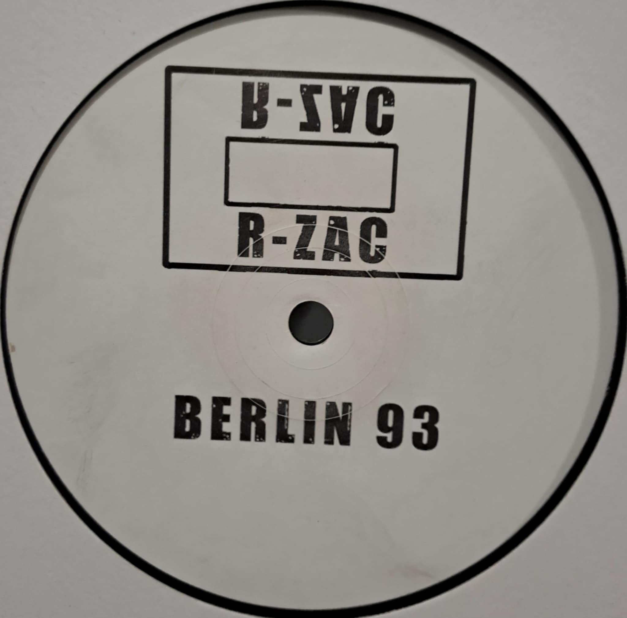 Berlin 93 - vinyle freetekno