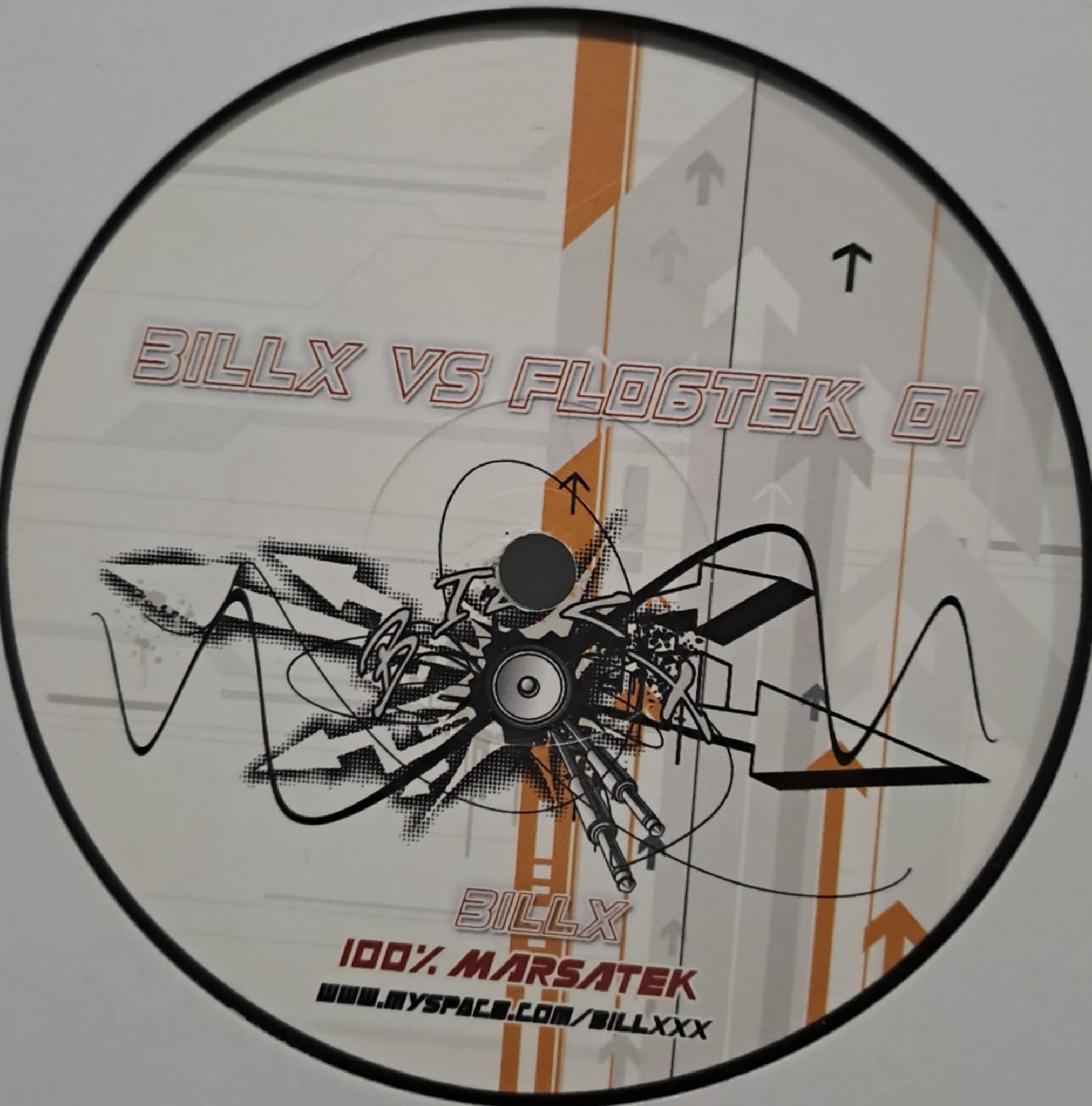 BILLX VS FLO6TEK 01 - vinyle freetekno