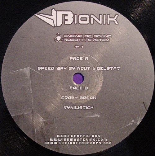 Bionik 01 - vinyle freetekno