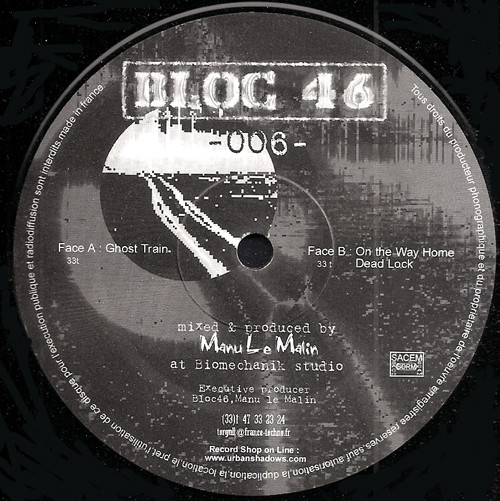 BLOC 46 06 - vinyle hardcore