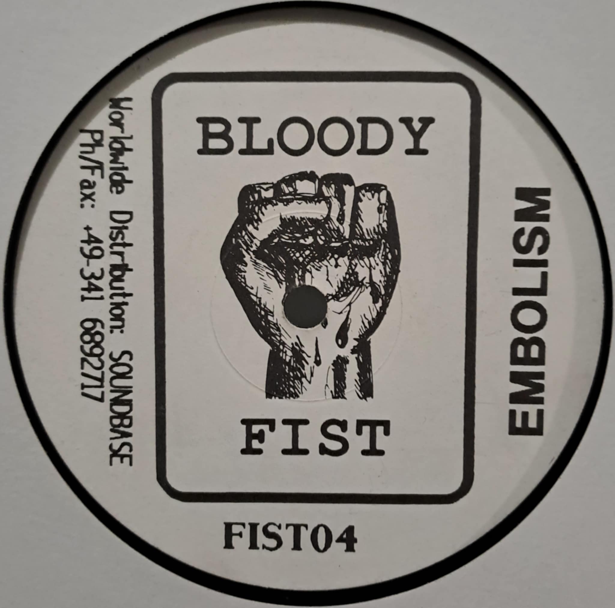 Bloody Fist Records 04 - vinyle hardcore