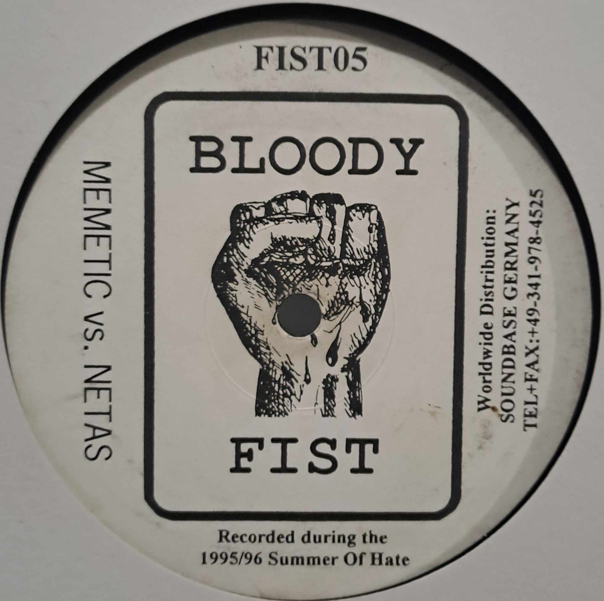 Bloody Fist Records 05 - vinyle breakcore