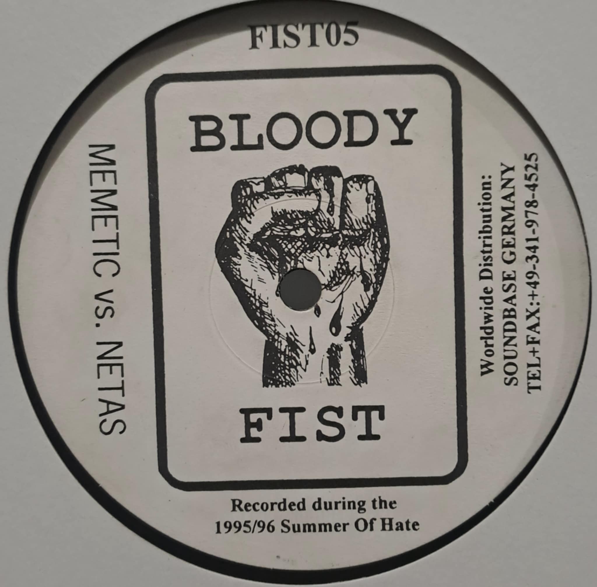 Bloody Fist Records 05 - vinyle breakcore